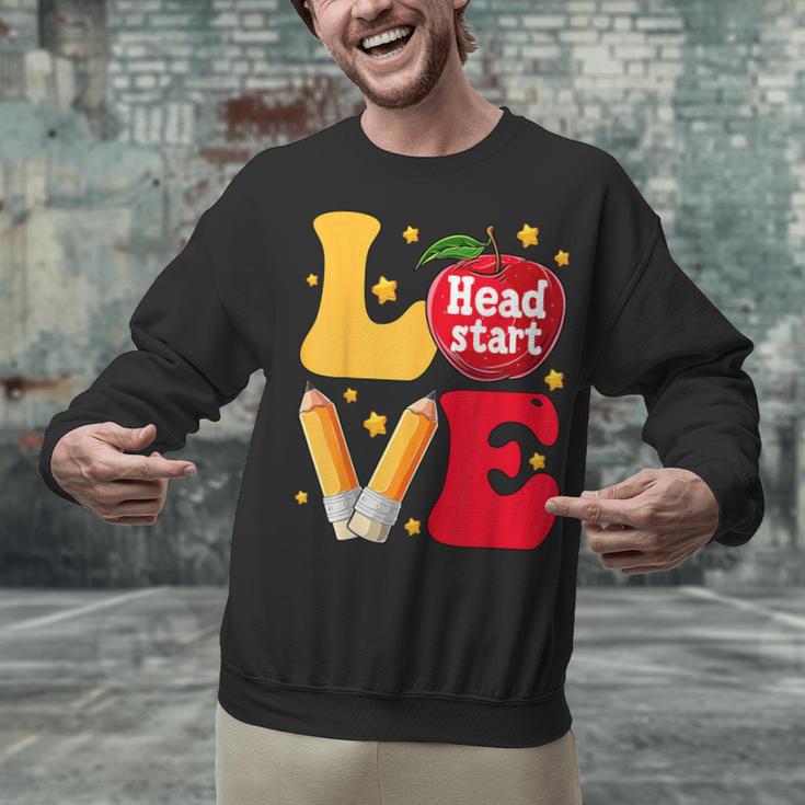 Love Headstart Head Start Teachers First Day Of School Unisex Sweatshirt, gift for family, gift for coworker
