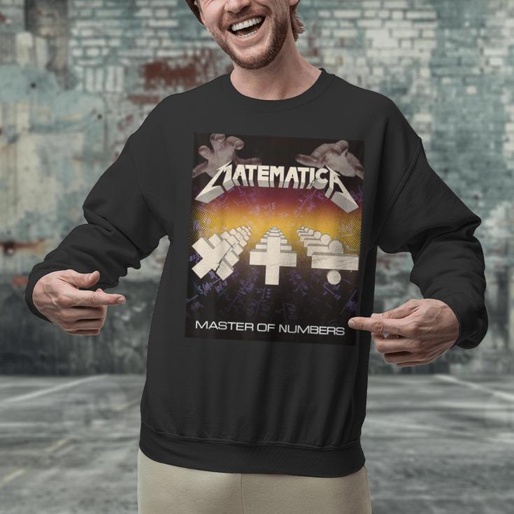 Matematica Master Of Numbers Math Teachers Puppets Parody Unisex Sweatshirt, gift for family, gift for coworker