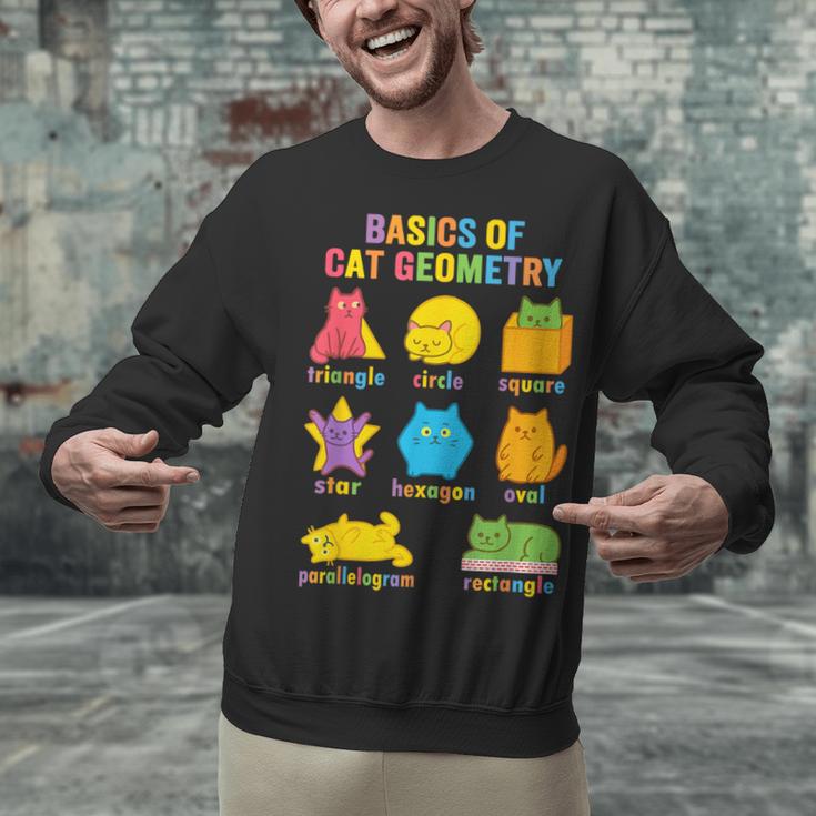 Math Cat Geometry Back To School Mathematics Teacher Unisex Sweatshirt, gift for family, gift for coworker Math Cat Geometry Back To School Mathematics Teacher Unisex Sweatshirt, gift for family, gift for coworker