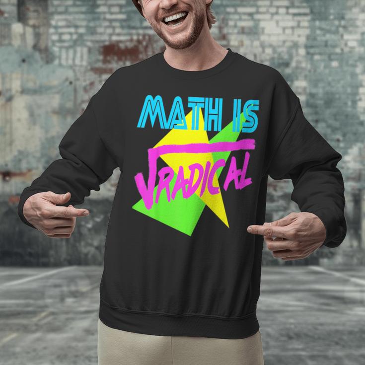 Math Is Radical Retro 80s Vintage Algebra Teacher Unisex Sweatshirt, gift for family, gift for coworker Math Is Radical Retro 80s Vintage Algebra Teacher Unisex Sweatshirt, gift for family, gift for coworker