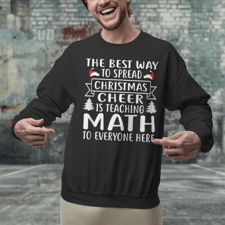 Math Teacher Christmas Mathematics Teacher Unisex Sweatshirt, gift for family, gift for coworker Math Teacher Christmas Mathematics Teacher Unisex Sweatshirt, gift for family, gift for coworker