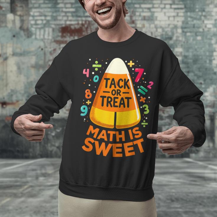 Math Teacher Halloween Costume Trick Or Treat Math Sweet Unisex Sweatshirt, gift for family, gift for coworker Math Teacher Halloween Costume Trick Or Treat Math Sweet Unisex Sweatshirt, gift for family, gift for coworker