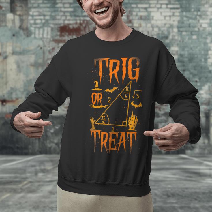 Math Teacher Nerd Student Halloween Trig Or Treat Unisex Sweatshirt, gift for family, gift for coworker Math Teacher Nerd Student Halloween Trig Or Treat Unisex Sweatshirt, gift for family, gift for coworker