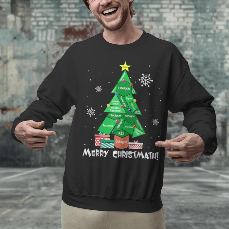 Math Teacher Polygon Christmas Tree Geometry Merry Christmas Unisex Sweatshirt, gift for family, gift for coworker Math Teacher Polygon Christmas Tree Geometry Merry Christmas Unisex Sweatshirt, gift for family, gift for coworker