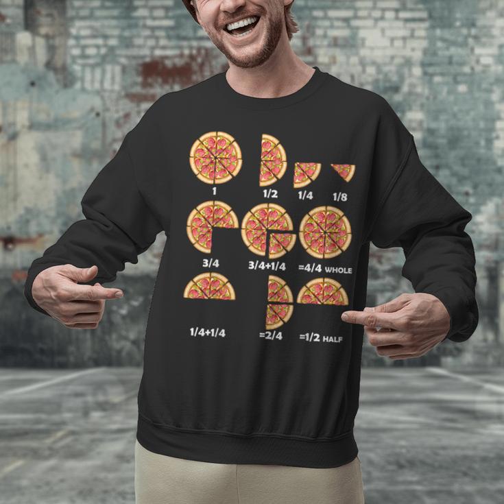 Maths Day Costume Idea Kids Teachers Pizza Slice Fraction Unisex Sweatshirt, gift for family, gift for coworker Maths Day Costume Idea Kids Teachers Pizza Slice Fraction Unisex Sweatshirt, gift for family, gift for coworker