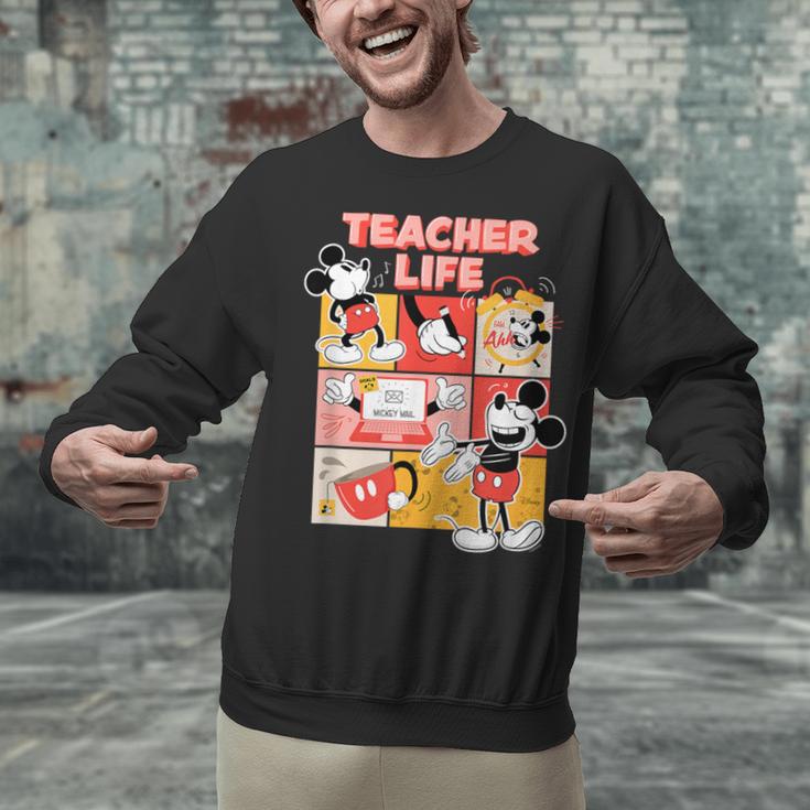 Mickey Mouse Teacher Life Unisex Sweatshirt, gift for family, gift for coworker