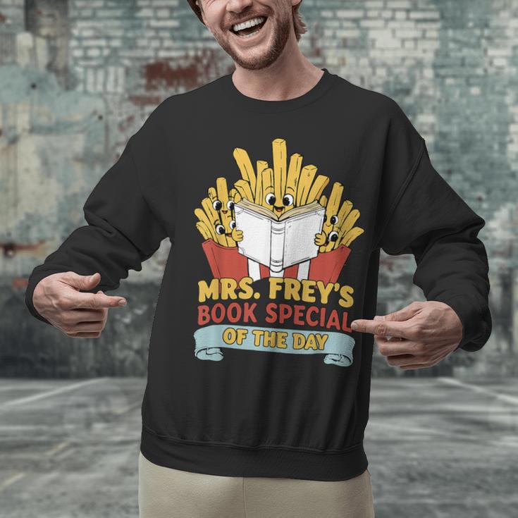 Mrs Frey Book Special Reading Elementary Teacher Unisex Sweatshirt, gift for family, gift for coworker Mrs Frey Book Special Reading Elementary Teacher Unisex Sweatshirt, gift for family, gift for coworker