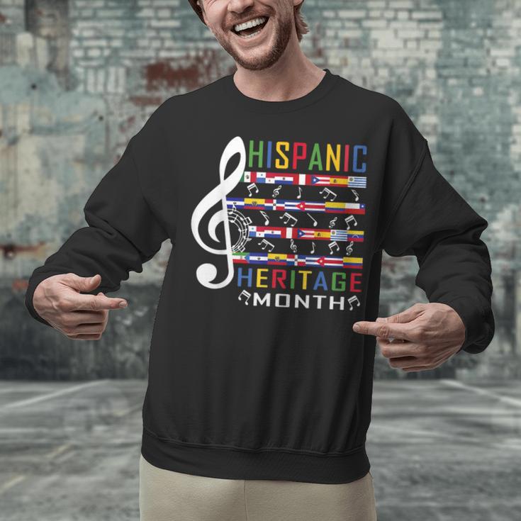 Music Teacher Kid National Hispanic Heritage Month Unisex Sweatshirt, gift for family, gift for coworker