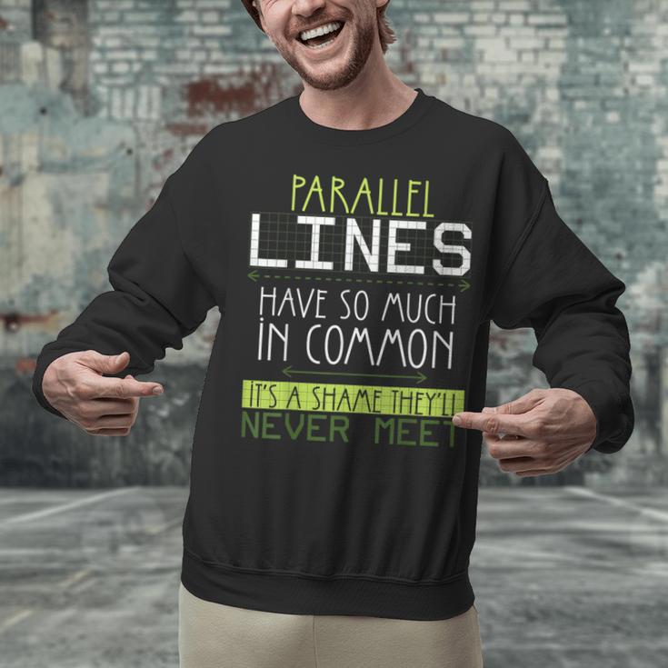Nerdy Math Lovers Geometry Pun Mathematics Teachers Unisex Sweatshirt, gift for family, gift for coworker