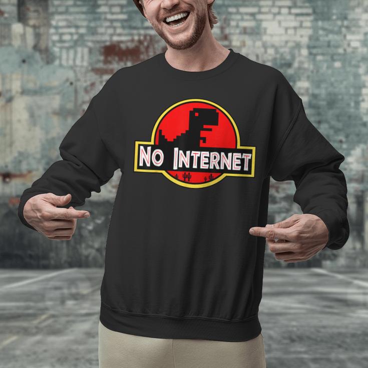 Nerdy No Internet Dinosaur Computer Science Teacher Unisex Sweatshirt, Science Teacher Sweatshirts, Internet Sweatshirts, gift for family, gift for coworker Nerdy No Internet Dinosaur Computer Science Teacher Unisex Sweatshirt, Science Teacher Sweatshirts, Internet Sweatshirts, gift for family, gift for coworker