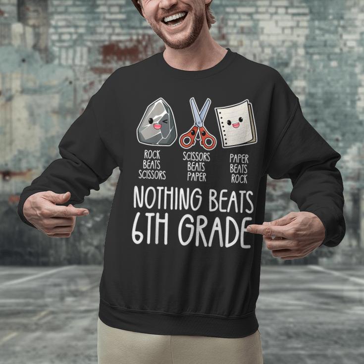 Nothing Beats 6th Grade Back To School Kids Teachers Unisex Sweatshirt, gift for family, gift for coworker Nothing Beats 6th Grade Back To School Kids Teachers Unisex Sweatshirt, gift for family, gift for coworker