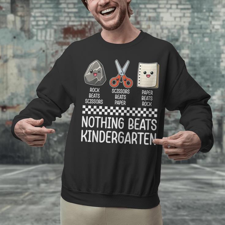 Nothing Beats Kindergarten Back To School Kids Teacher Unisex Sweatshirt, gift for family, gift for coworker