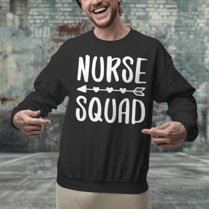 Nurse Squad Shirt Teacher Student Nursing Team For Men Women Girls Kids Unisex Sweatshirt, gift for family, gift for coworker Nurse Squad Shirt Teacher Student Nursing Team For Men Women Girls Kids Unisex Sweatshirt, gift for family, gift for coworker