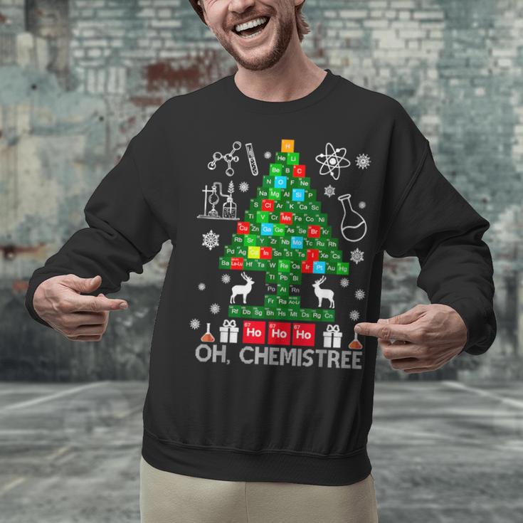Oh Chemistree Scientist Chemical Christmas Xmas Teacher Unisex Sweatshirt, gift for family, gift for coworker Oh Chemistree Scientist Chemical Christmas Xmas Teacher Unisex Sweatshirt, gift for family, gift for coworker