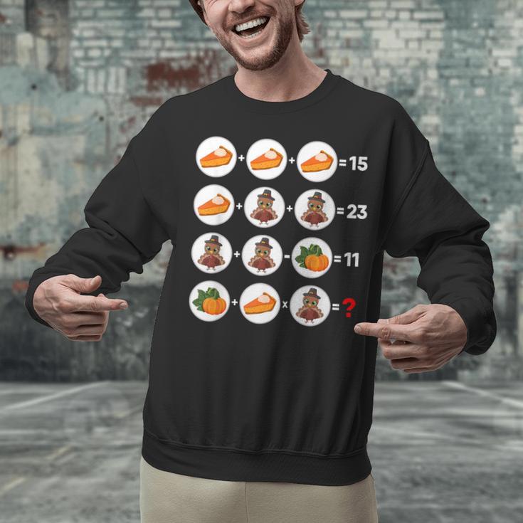 Order Of Operations Math Quiz Game Teacher Thanksgiving Unisex Sweatshirt, gift for family, gift for coworker