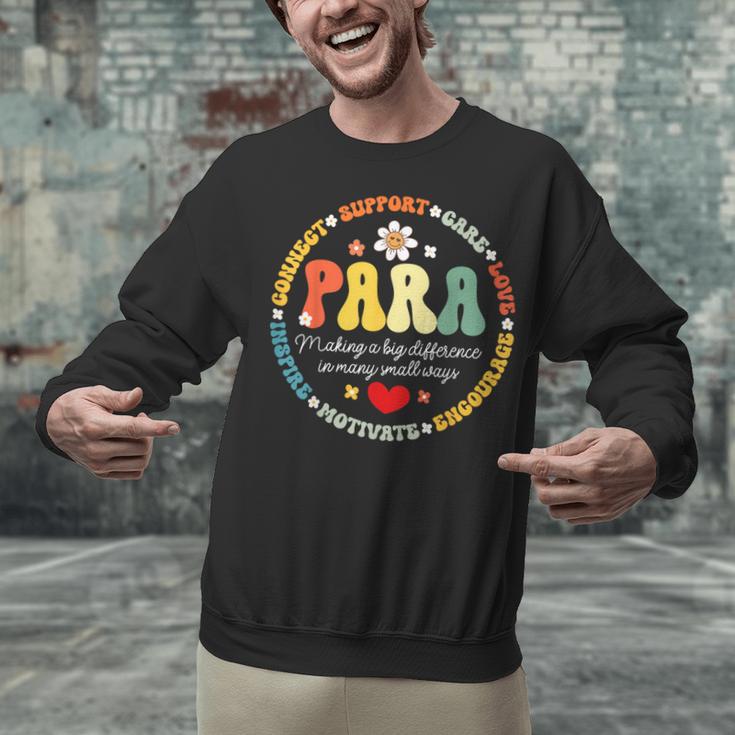 Paras Make It Possible Paraprofessional Teacher Assistant Unisex Sweatshirt, gift for family, gift for coworker Paras Make It Possible Paraprofessional Teacher Assistant Unisex Sweatshirt, gift for family, gift for coworker
