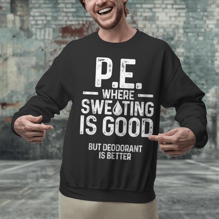 PE Physical Education Teacher Sweating Men Women Unisex Sweatshirt, Pe Teacher Sweatshirts, gift for family, gift for coworker PE Physical Education Teacher Sweating Men Women Unisex Sweatshirt, Pe Teacher Sweatshirts, gift for family, gift for coworker