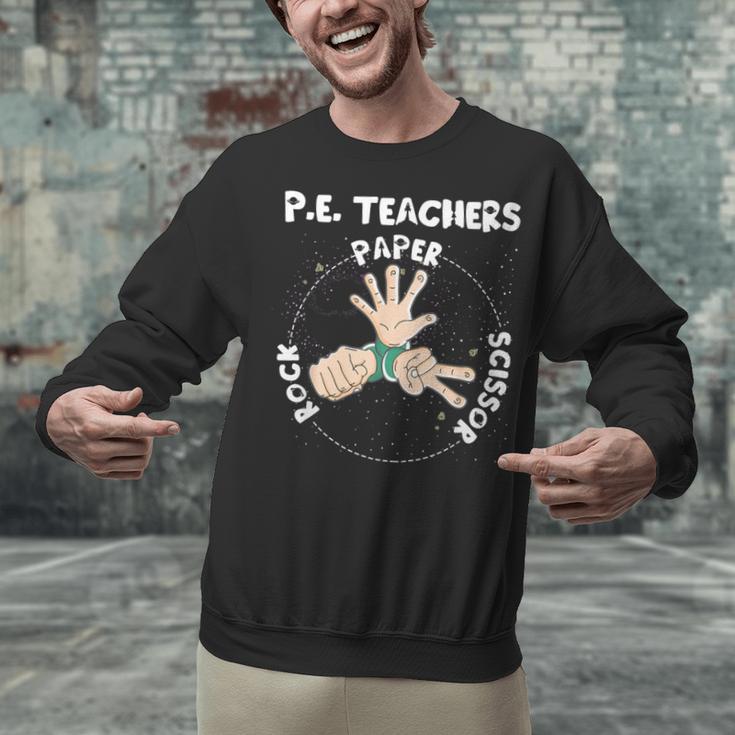 Physical Education PE Teacher Rock Paper Scissor Unisex Sweatshirt, Pe Teacher Sweatshirts, gift for family, gift for coworker Physical Education PE Teacher Rock Paper Scissor Unisex Sweatshirt, Pe Teacher Sweatshirts, gift for family, gift for coworker