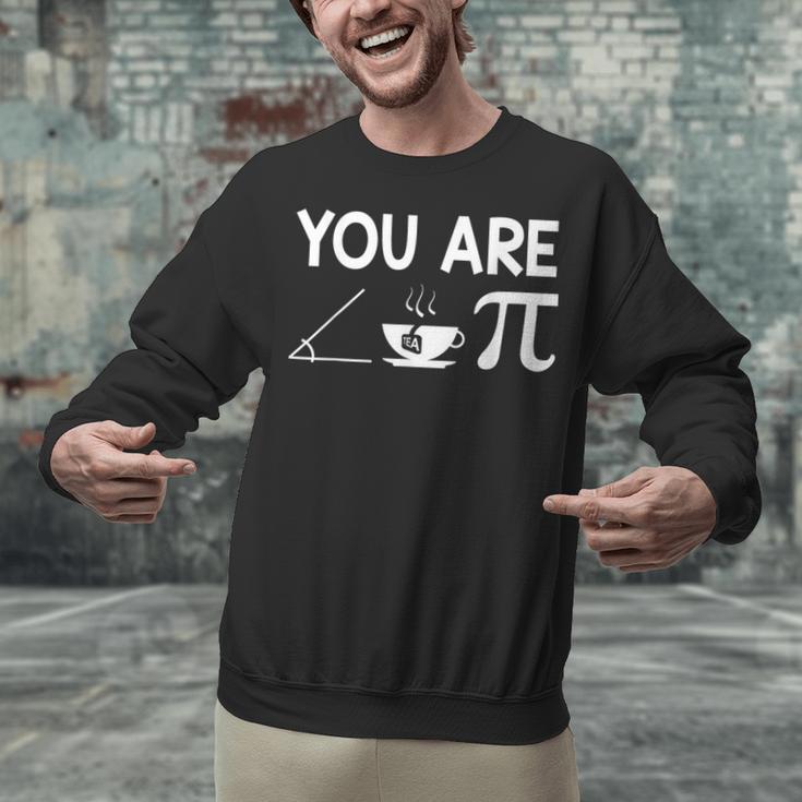 Pi Day Shirt Women Teacher 2022 Math Cutie Pie Acute Tea Pie Unisex Sweatshirt, gift for family, gift for coworker