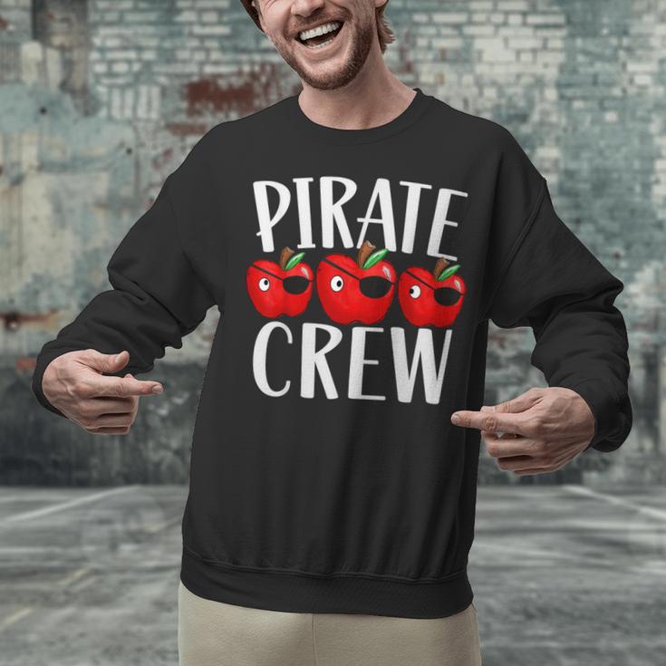 Pirate Crew Pirate Teacher Team Squad Talk Like A Pirate Day For Men Women Kids Unisex Sweatshirt, gift for family, gift for coworker Pirate Crew Pirate Teacher Team Squad Talk Like A Pirate Day For Men Women Kids Unisex Sweatshirt, gift for family, gift for coworker