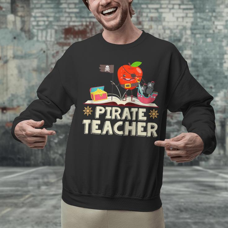 Pirate Teacher Men Women Kids Unisex Sweatshirt, gift for family, gift for coworker Pirate Teacher Men Women Kids Unisex Sweatshirt, gift for family, gift for coworker