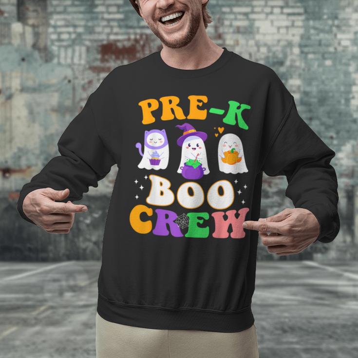 Pre-K Boo Crew Cute Ghost Halloween Costume Teacher Student For Men Women Kids Unisex Sweatshirt, gift for family, gift for coworker Pre-K Boo Crew Cute Ghost Halloween Costume Teacher Student For Men Women Kids Unisex Sweatshirt, gift for family, gift for coworker