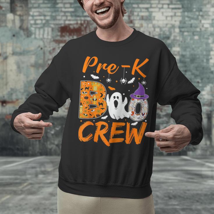 Pre K Boo Crew Teacher Student Halloween Pre Kindergarten Unisex Sweatshirt, gift for family, gift for coworker Pre K Boo Crew Teacher Student Halloween Pre Kindergarten Unisex Sweatshirt, gift for family, gift for coworker