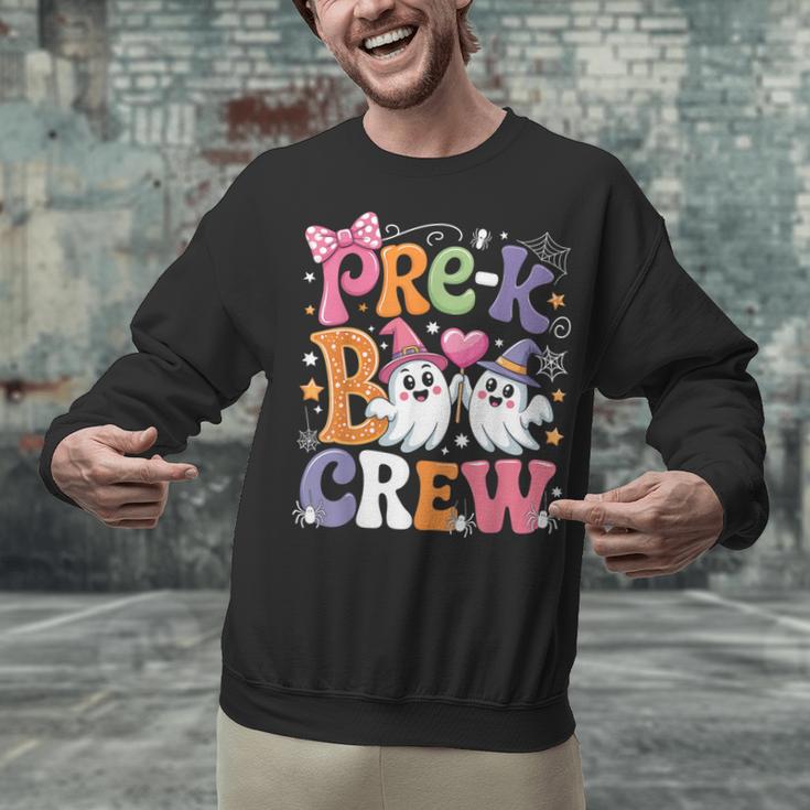 Pre-K Boo Crew Pre-K Teacher Student Kids Halloween Unisex Sweatshirt, gift for family, gift for coworker Pre-K Boo Crew Pre-K Teacher Student Kids Halloween Unisex Sweatshirt, gift for family, gift for coworker