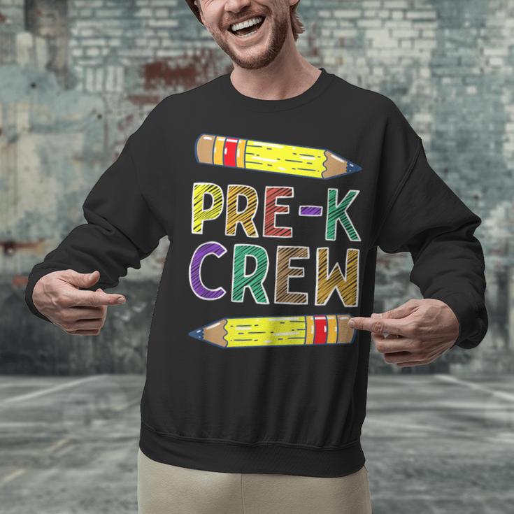 Pre-K Crew PreK Teachers Back To School Unisex Sweatshirt, gift for family, gift for coworker Pre-K Crew PreK Teachers Back To School Unisex Sweatshirt, gift for family, gift for coworker