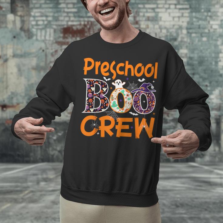 Preschool Boo Crew Preschool Halloween Teacher Unisex Sweatshirt, gift for family, gift for coworker