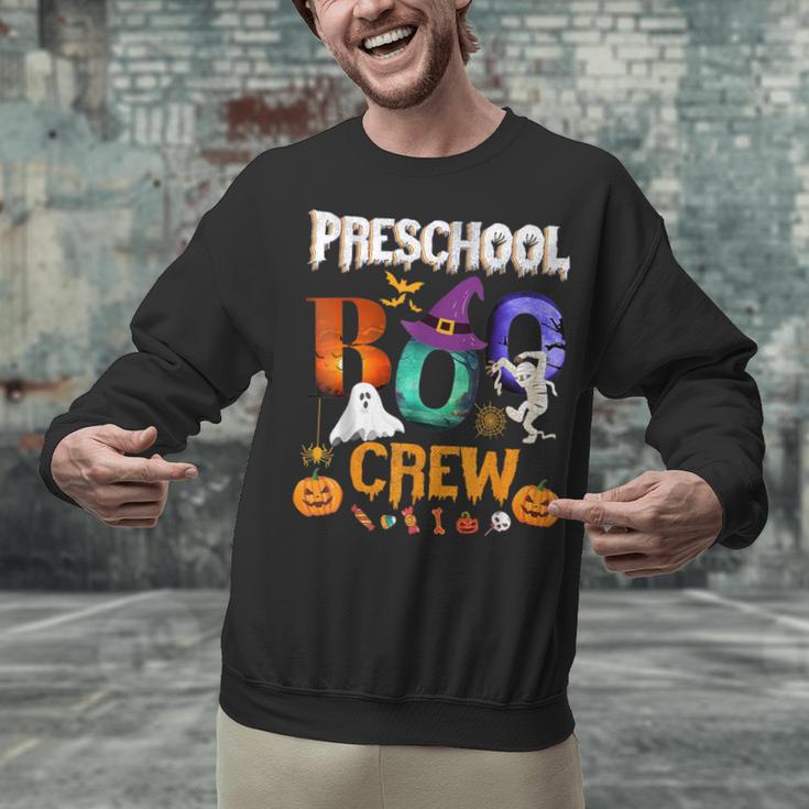 Preschool Boo Crew Teacher Student Halloween Costume Men Women Kids Unisex Sweatshirt, gift for family, gift for coworker Preschool Boo Crew Teacher Student Halloween Costume Men Women Kids Unisex Sweatshirt, gift for family, gift for coworker