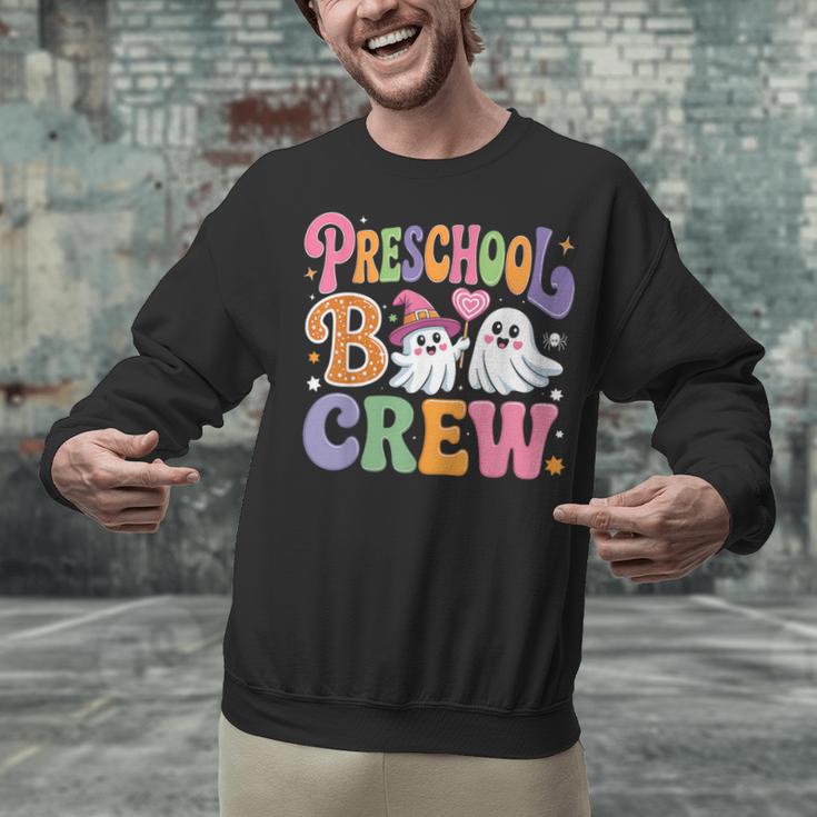 Preschool Boo Crew Preschool Teacher Student Halloween Unisex Sweatshirt, gift for family, gift for coworker Preschool Boo Crew Preschool Teacher Student Halloween Unisex Sweatshirt, gift for family, gift for coworker