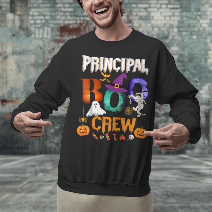 Principal Boo Crew Teacher Student Halloween Costume For Men Women Kids Unisex Sweatshirt, gift for family, gift for coworker Principal Boo Crew Teacher Student Halloween Costume For Men Women Kids Unisex Sweatshirt, gift for family, gift for coworker