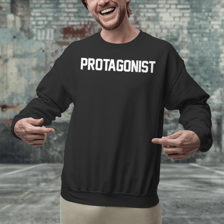 Protagonist English Literature Teacher Costume T Shirt Unisex Sweatshirt, English Teacher Sweatshirts, gift for family, gift for coworker