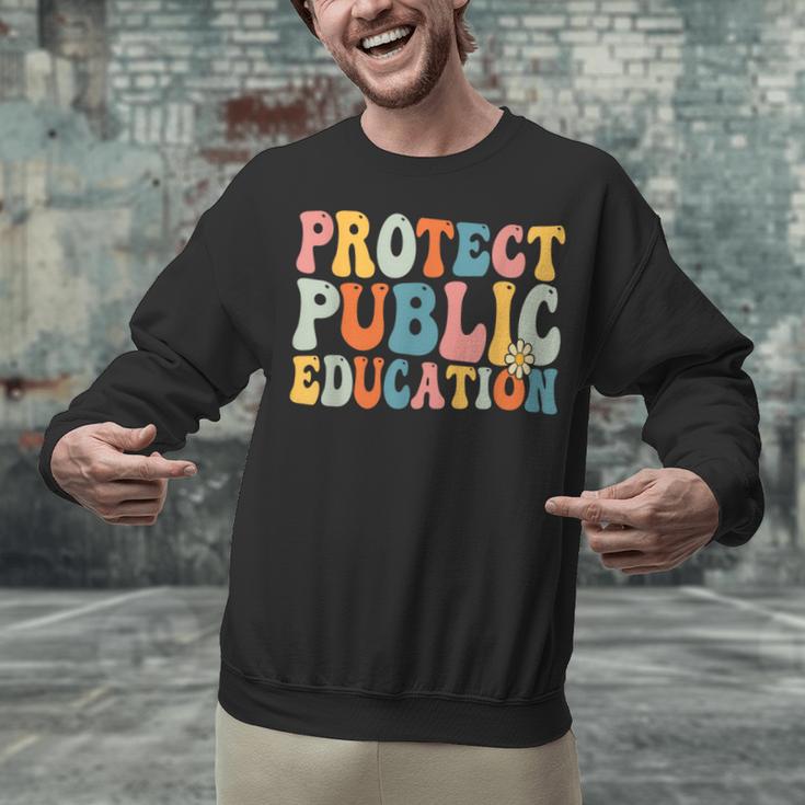 Protect Public Education Public Teacher School Unisex Sweatshirt, gift for family, gift for coworker