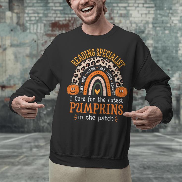 Reading Specialist Halloween Reading Teacher For Men Women Unisex Sweatshirt, gift for family, gift for coworker Reading Specialist Halloween Reading Teacher For Men Women Unisex Sweatshirt, gift for family, gift for coworker