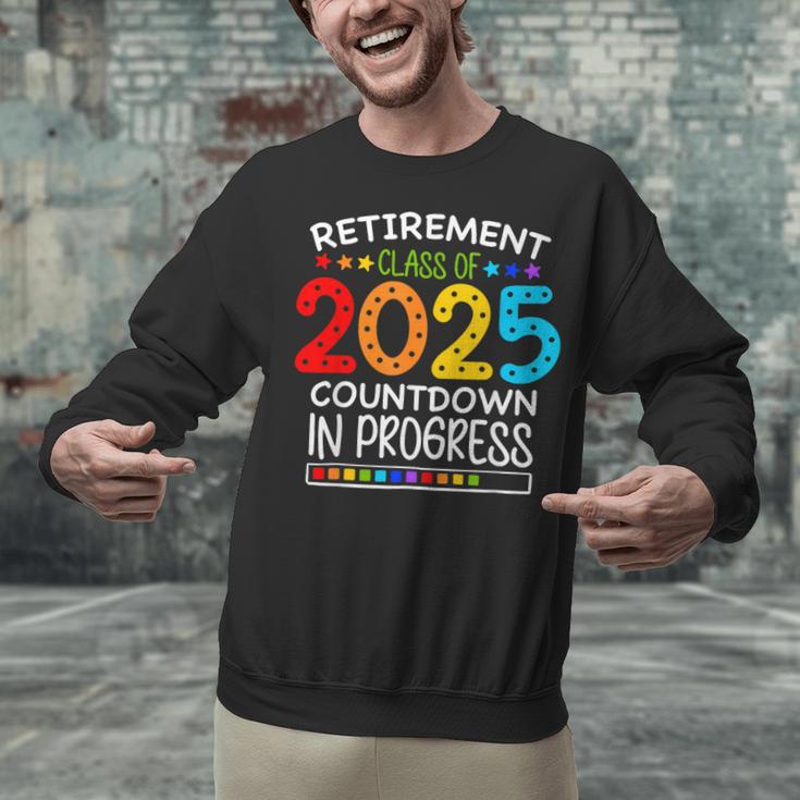 Retirement Class Of 2025 Teacher Countdown Loading Teacher Unisex Sweatshirt, gift for family, gift for coworker Retirement Class Of 2025 Teacher Countdown Loading Teacher Unisex Sweatshirt, gift for family, gift for coworker