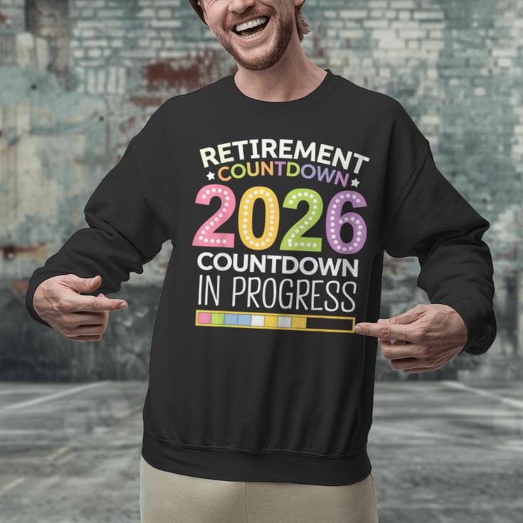 Retirement Class Of 2026 Teacher Countdown Loading Teacher Unisex Sweatshirt, gift for family, gift for coworker Retirement Class Of 2026 Teacher Countdown Loading Teacher Unisex Sweatshirt, gift for family, gift for coworker
