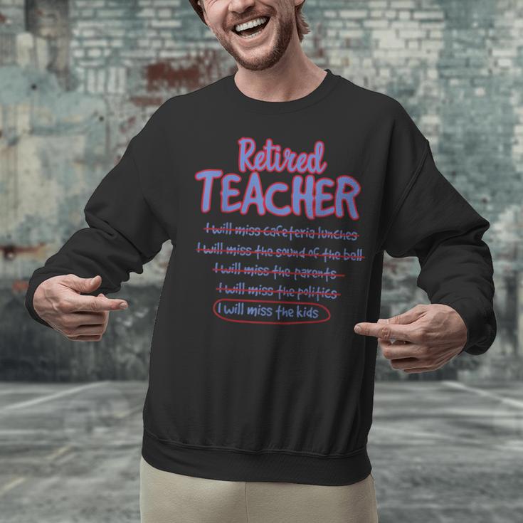 Retiring Teacher Tshirt For Retired Teachers For Men Women Unisex Sweatshirt, gift for family, gift for coworker