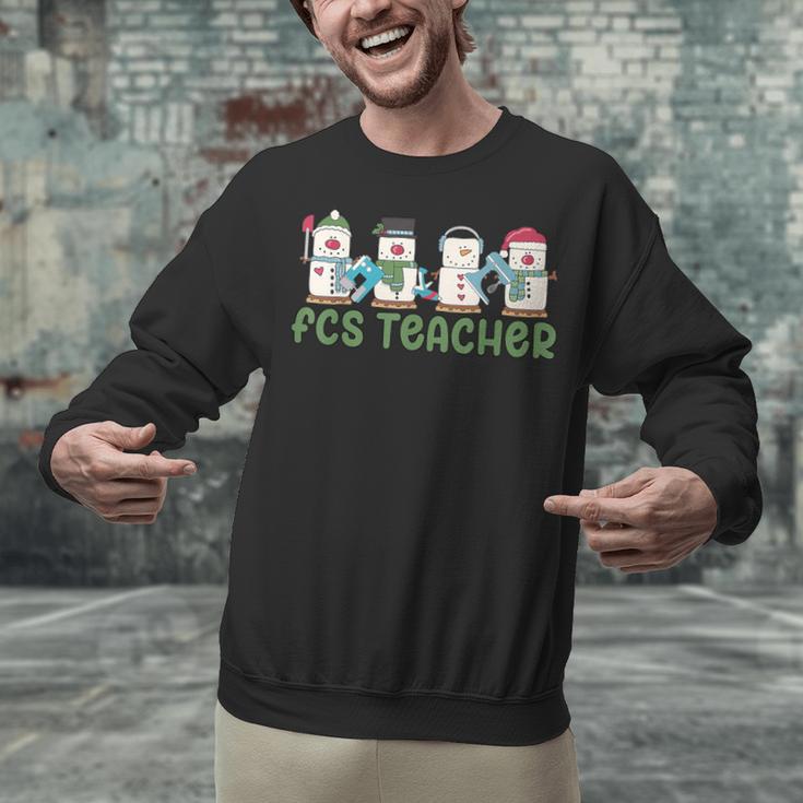 Retro Christmas Snowman FCS Teacher Family Consumer Science Unisex Sweatshirt, Science Teacher Sweatshirts, gift for family, gift for coworker Retro Christmas Snowman FCS Teacher Family Consumer Science Unisex Sweatshirt, Science Teacher Sweatshirts, gift for family, gift for coworker