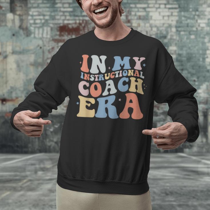 Retro Groovy In My Instructional Coach Era Teacher Unisex Sweatshirt, Groovy Teacher Sweatshirts, gift for family, gift for coworker Retro Groovy In My Instructional Coach Era Teacher Unisex Sweatshirt, Groovy Teacher Sweatshirts, gift for family, gift for coworker