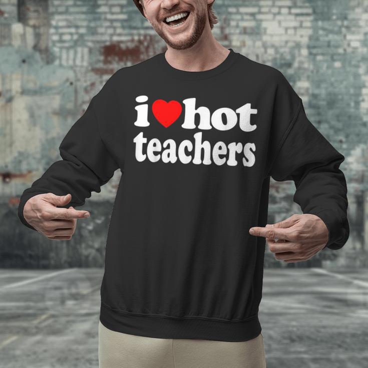 Retro I Love Hot Teachers Vintage I Heart Hot Teacher Men Women Girls Kids Unisex Sweatshirt, gift for family, gift for coworker Retro I Love Hot Teachers Vintage I Heart Hot Teacher Men Women Girls Kids Unisex Sweatshirt, gift for family, gift for coworker