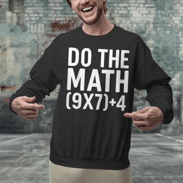 Retro Do The Math Teacher For Men Women Kid Boy Girl Unisex Sweatshirt, gift for family, gift for coworker