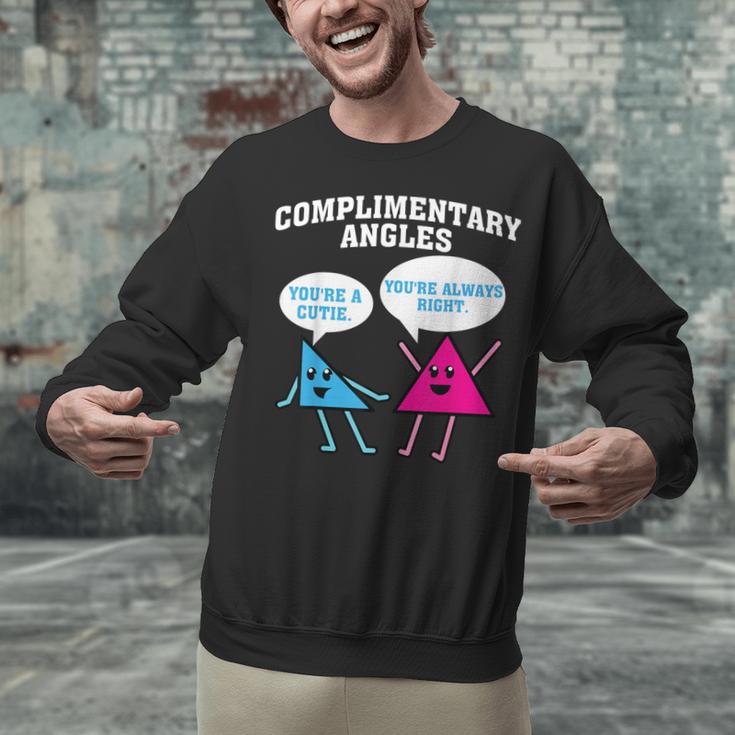 Right Acute Triangle Math Teacher Cool Geometry Unisex Sweatshirt, gift for family, gift for coworker