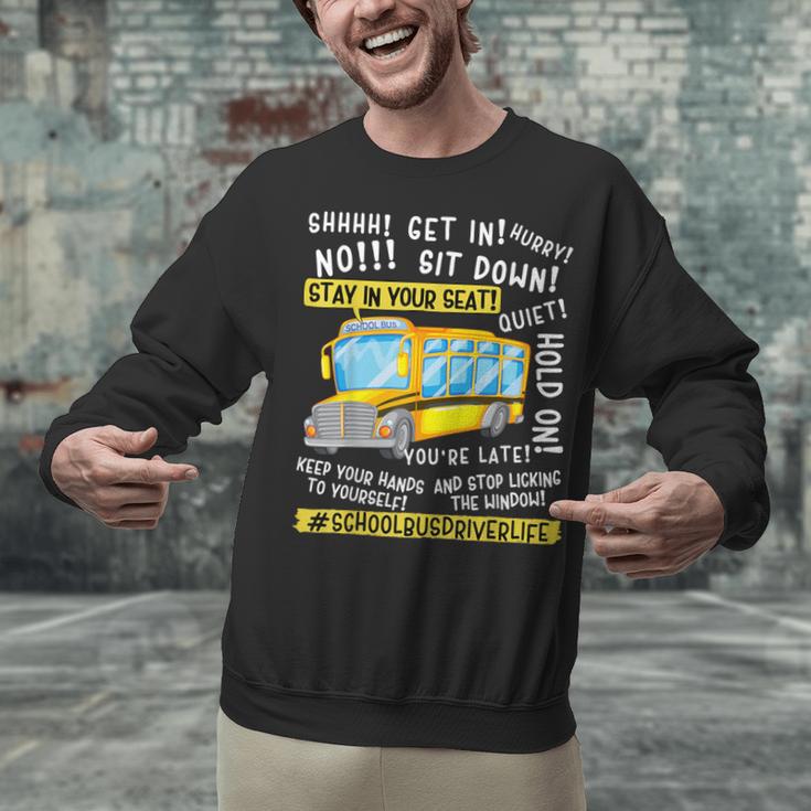 School Bus Driver Life Last Day Of School Teacher Kids Unisex Sweatshirt, gift for family, gift for coworker