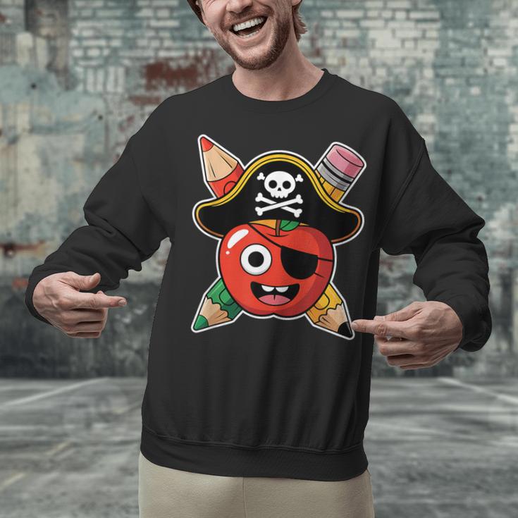 School International Talk Like A Pirate Day Pirate Teacher Unisex Sweatshirt, gift for family, gift for coworker School International Talk Like A Pirate Day Pirate Teacher Unisex Sweatshirt, gift for family, gift for coworker