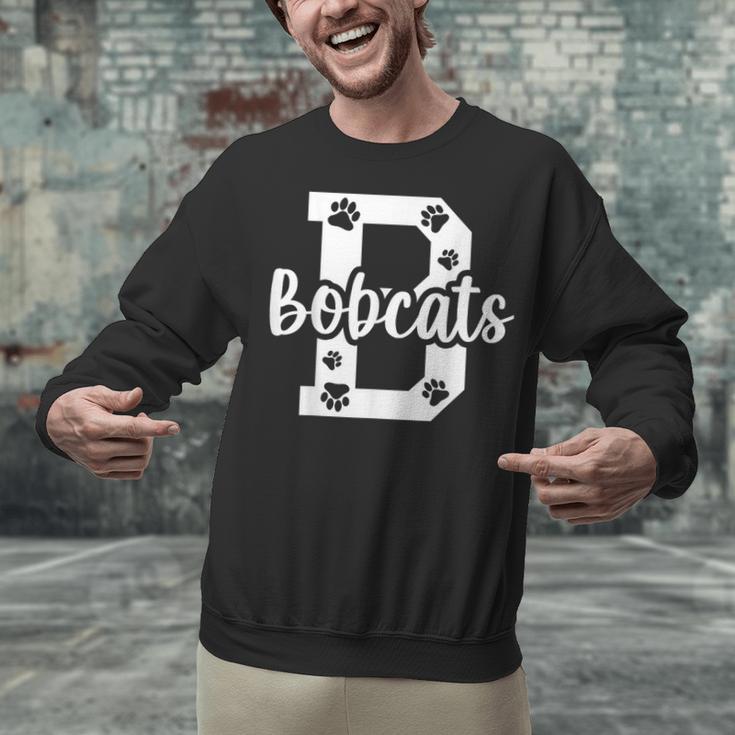 School Spirit Mascot Bobcats Back To School Teacher Student Unisex Sweatshirt, gift for family, gift for coworker