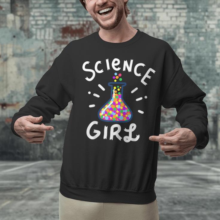 Science Girl Chemistry Biology Student Teacher Unisex Sweatshirt, Science Teacher Sweatshirts, gift for family, gift for coworker