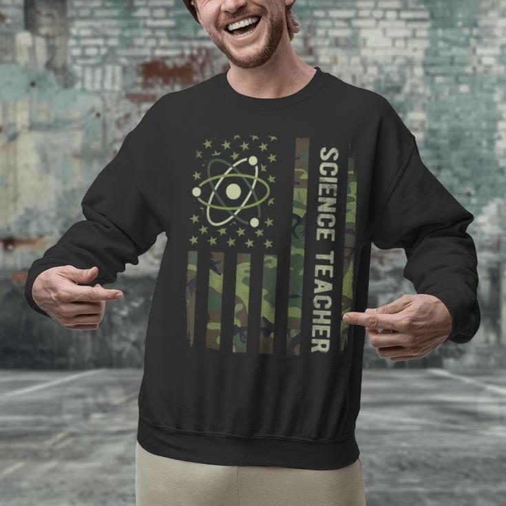 Science Teacher Camo American Flag Back To School Unisex Sweatshirt, Science Teacher Sweatshirts, gift for family, gift for coworker Science Teacher Camo American Flag Back To School Unisex Sweatshirt, Science Teacher Sweatshirts, gift for family, gift for coworker