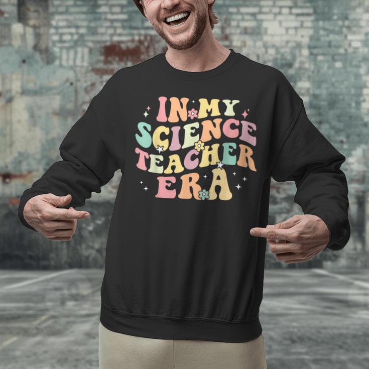 In My Science Teacher Era Retro Back To School STEM Teacher For Men Women Unisex Sweatshirt, Science Teacher Sweatshirts, gift for family, gift for coworker In My Science Teacher Era Retro Back To School STEM Teacher For Men Women Unisex Sweatshirt, Science Teacher Sweatshirts, gift for family, gift for coworker